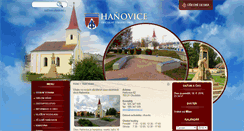 Desktop Screenshot of hanovice.cz